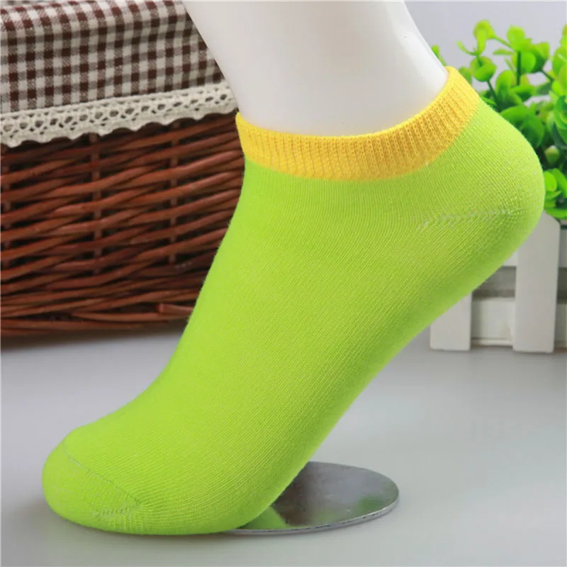 20pcs=10 Pairs New Brand Girl Female Lady Socks For Women's Cute Boat Short Ankle Cotton Meias Opp Bag | Женская одежда