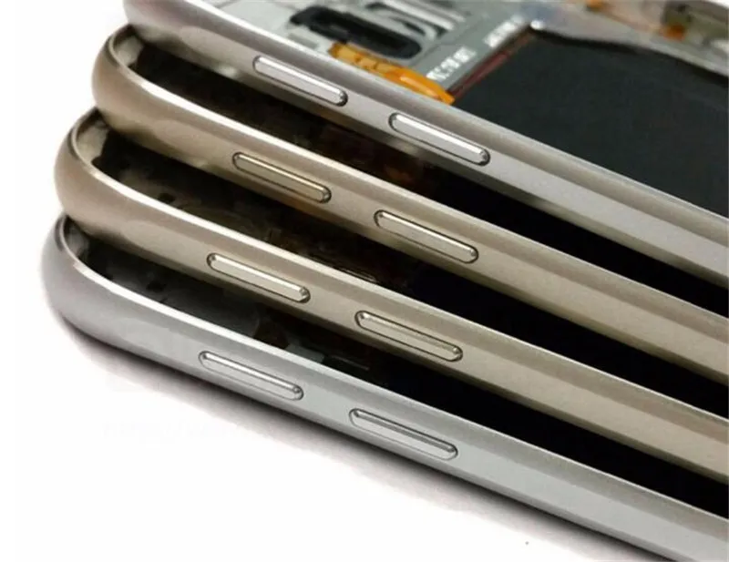 Высококачественная средняя рамка для Samsung Galaxy S6 G920F G920A сменная панель экрана