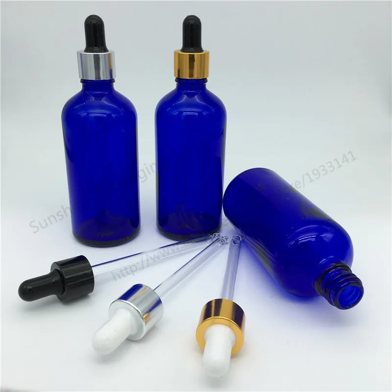 Горячая Распродажа 10X100Ml синий Стекло химические реагенты для Пипетка жидкости