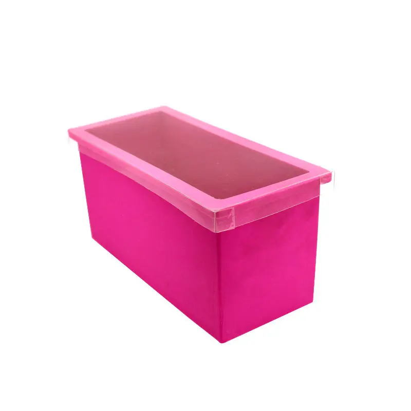 Прямоугольная силиконовая форма для мыла Cuboid шоколадного в форме свечи DIY