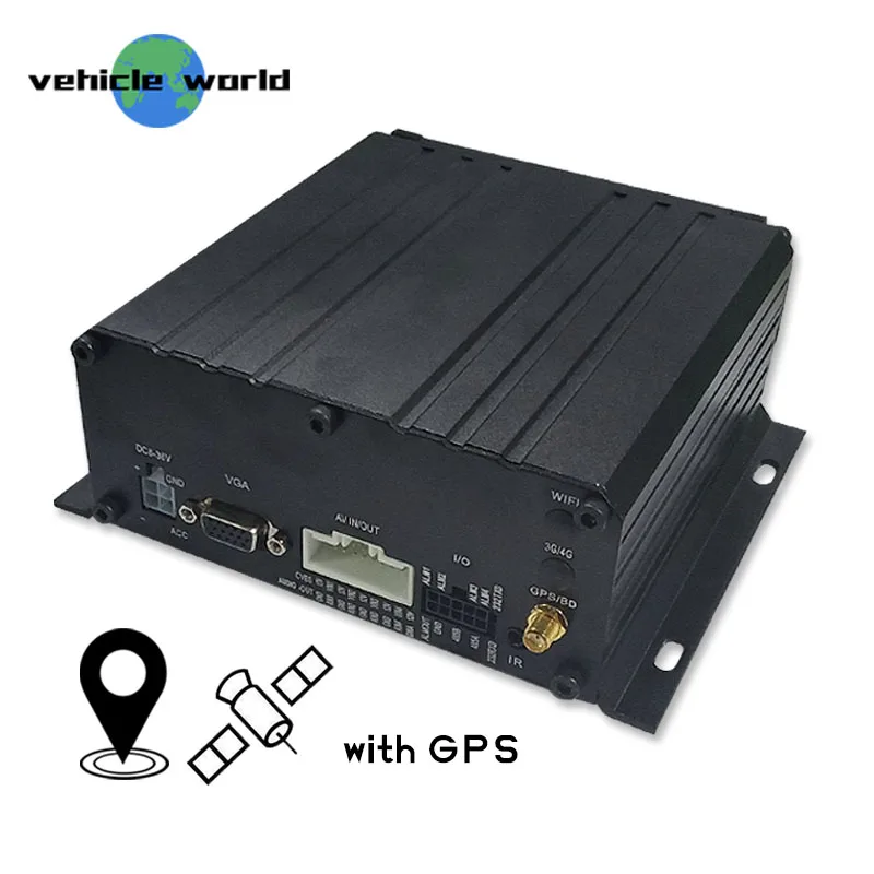 Автомобильное наблюдение 4CH 1080 P AHD CCTV H.264 gps MDVR Автомобильный регистратор