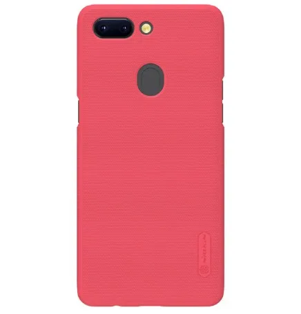 Чехол для телефона Nokia X7 NILLKIN Super Frosted Shield Матовый Жесткий чехол Защитный чехол для Nokia 8,1 чехол для телефона - Цвет: Красный