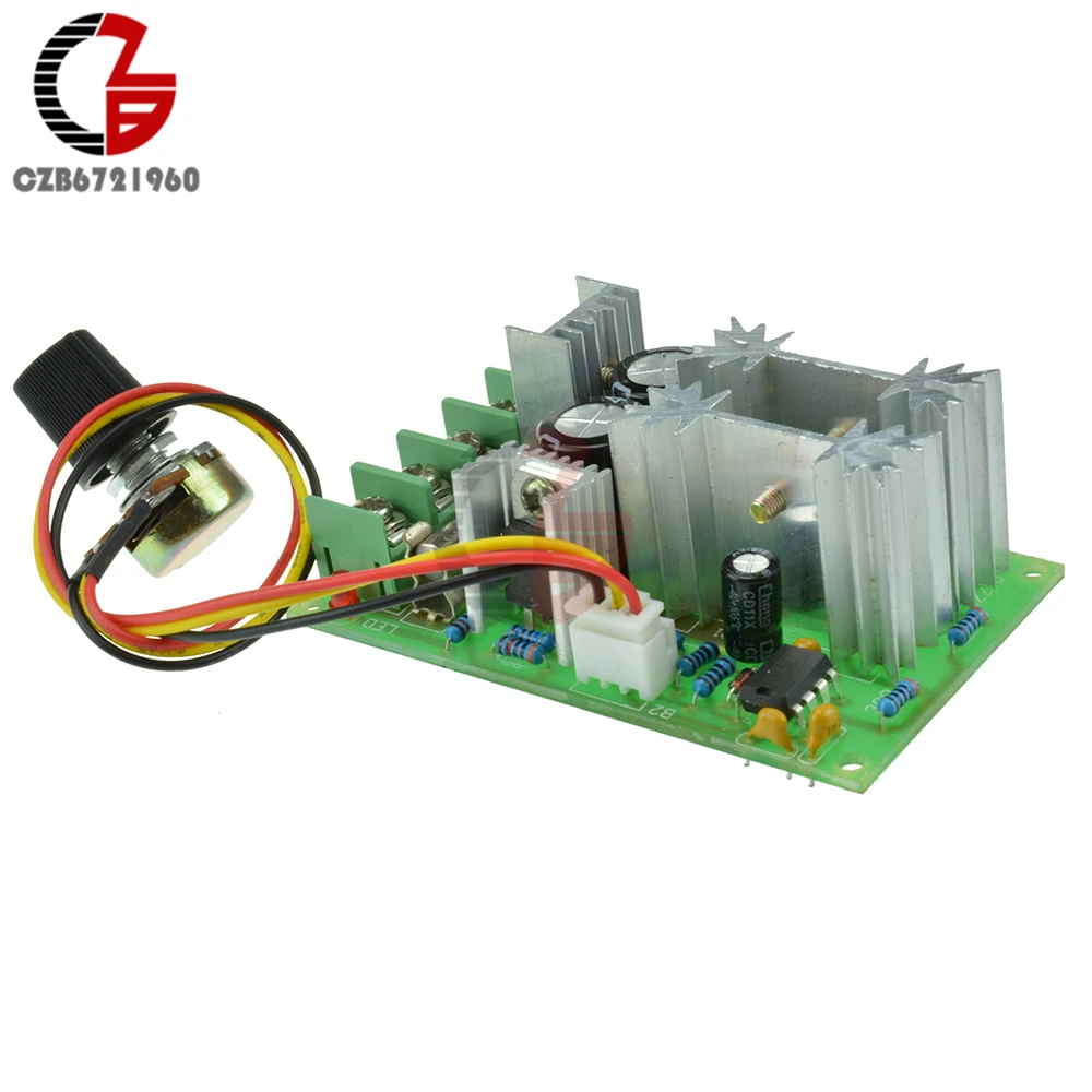 1200W 20A Напряжение регулятор ШИМ контроллер скорости двигателя постоянного тока DC