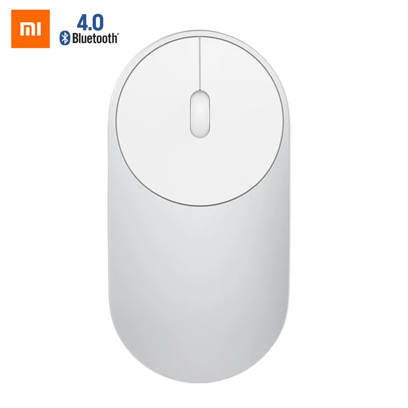 Xiaomi Мини Портативный Wi Fi 2 4G и Bluetooth двойной беспроводной мышь алюминиевого сплава