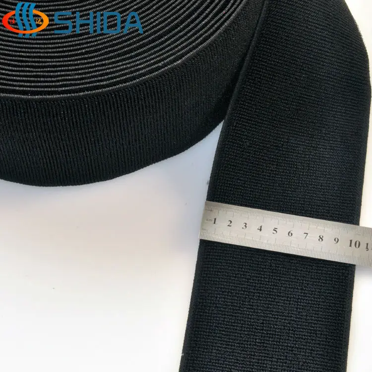 Лента эластичная Magic Ленточные палочки 20 ярдов 10 см черная. Эластичная лента для