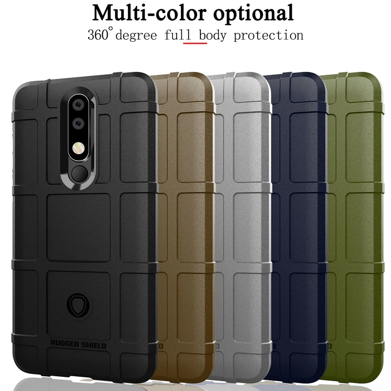 Прочный силиконовый чехол для Nokia 8 1 7 3 Plus X3 X7 X71 2 4 6 9 PureView противоударный телефона |