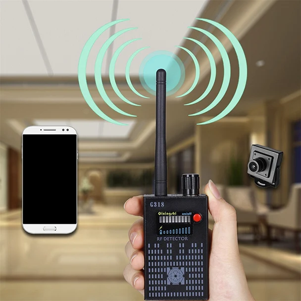 GPS высокоскоростной 1 MHz 8000 обнаруживает Мобильный анти шпионский беспроводной