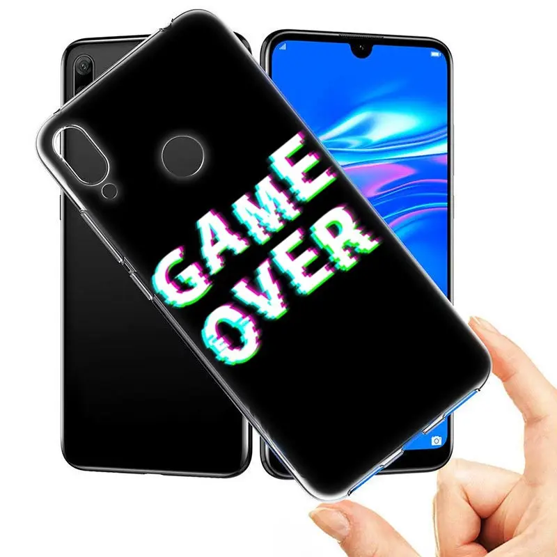 hot i am fine game over soft silicone phone case for huawei mate 10 20 lite pro enjoy 9s y9 y7 y6 y5 2019 2018 pro 2017 fashion free global shipping