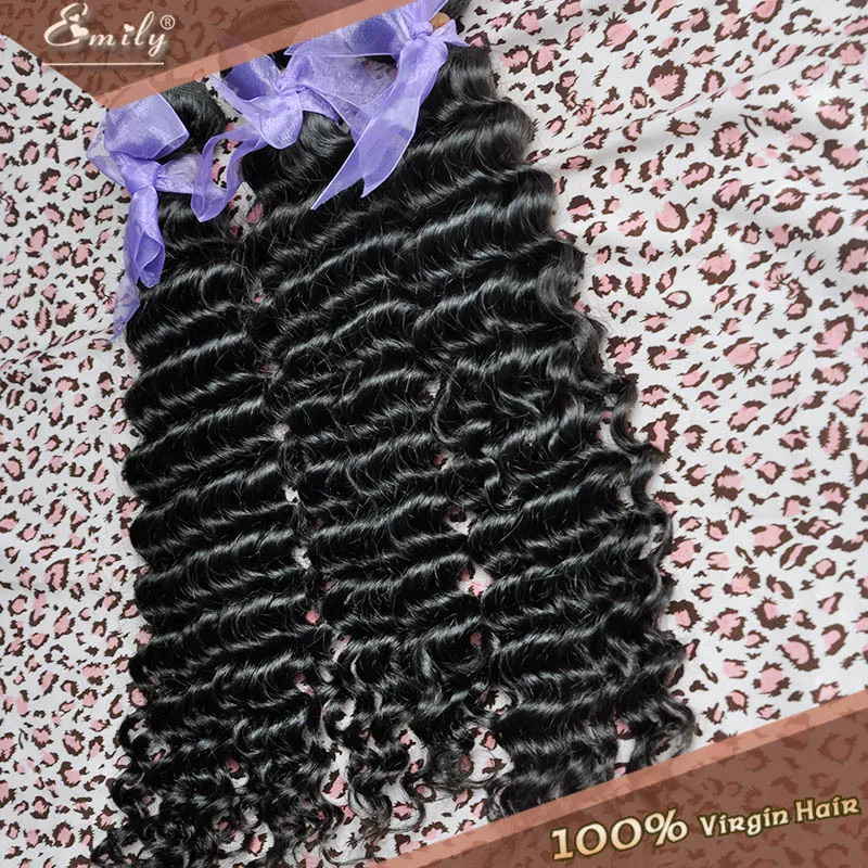 Глобальный прямая поставка 3 шт. бразильские глубокая волна девственные волосы