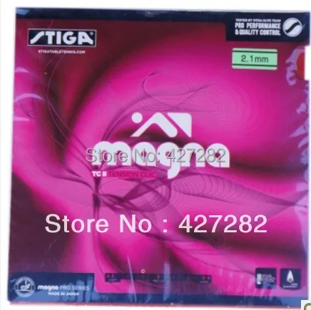 

Original Stiga MAGNA TC II (MAGNA TC 2) table tennis rubber for table tennis rackets Guo yue used racquet sports pingpong