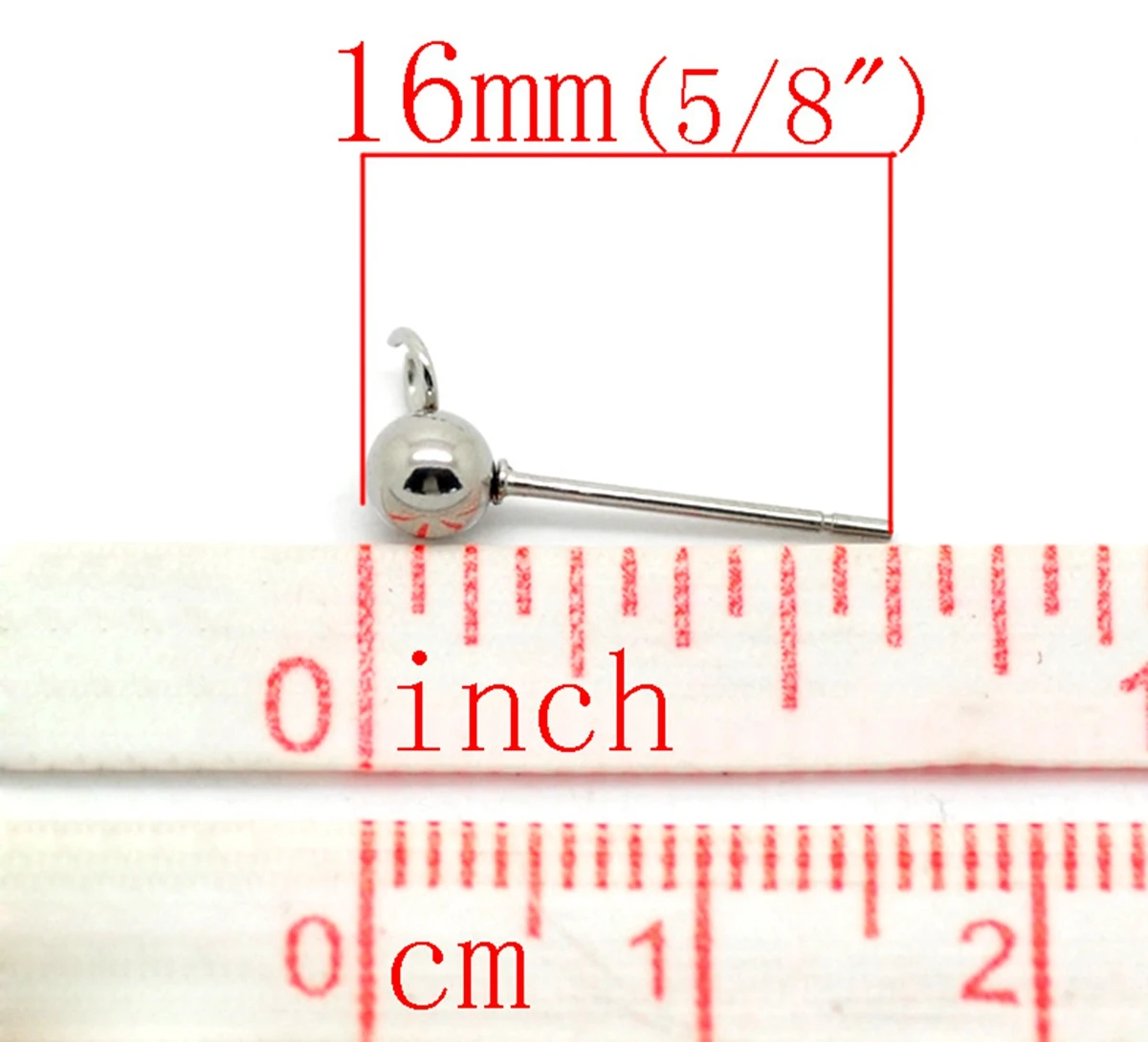 10 шт. женские серьги гвоздики из нержавеющей стали|stainless steel pins|steel pinsfor jewelry |