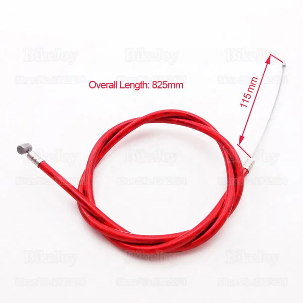 Карбюратор красный газовый с тросиком дроссельной заслонки для 47cc 49cc