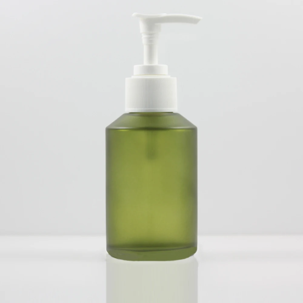 

50 шт.; Оптовая продажа; Детское нижнее белье 125 мл стеклянная бутылка, оливково-зеленая лосьон для защиты от мороза контейнер с черным или белого цвета, 125 мл стеклянная бутылка косметическая бутылка лосьона