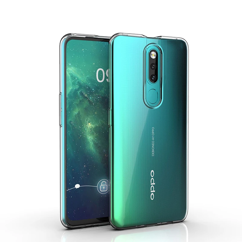 Чехол для OPPO F11 Pro ультратонкий прозрачный силиконовый чехол из ТПУ f11pro телефона| |