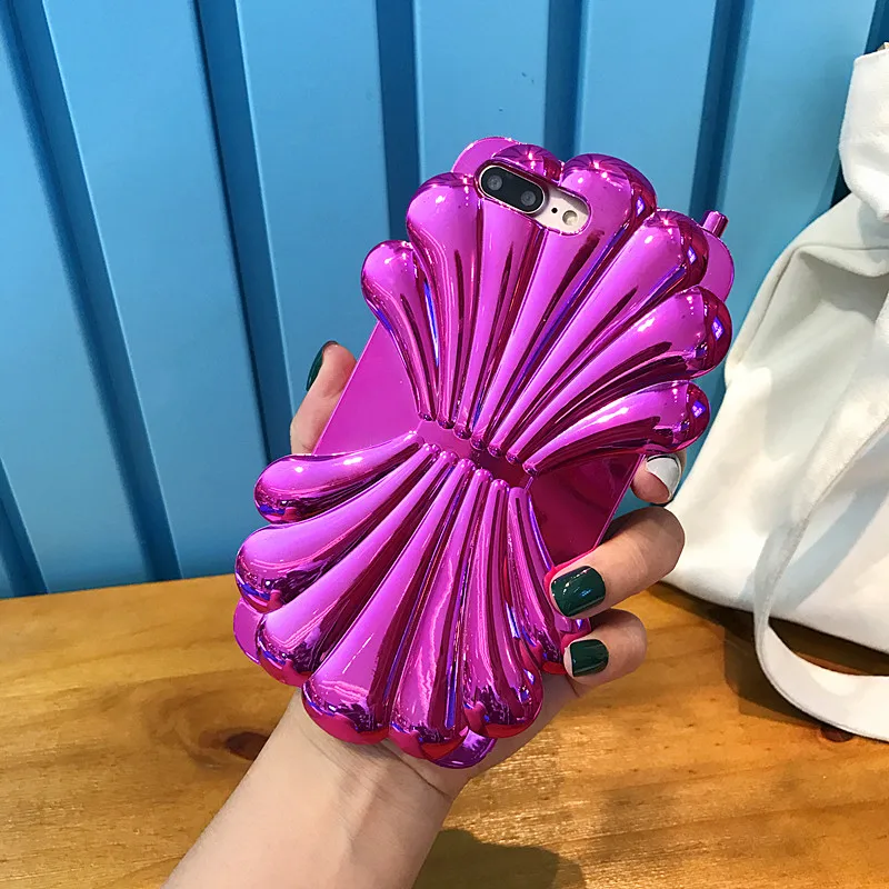 Роскошные Корея позолота 3D лазерной резьбы цветочным узором Мягкие TPU чехол для