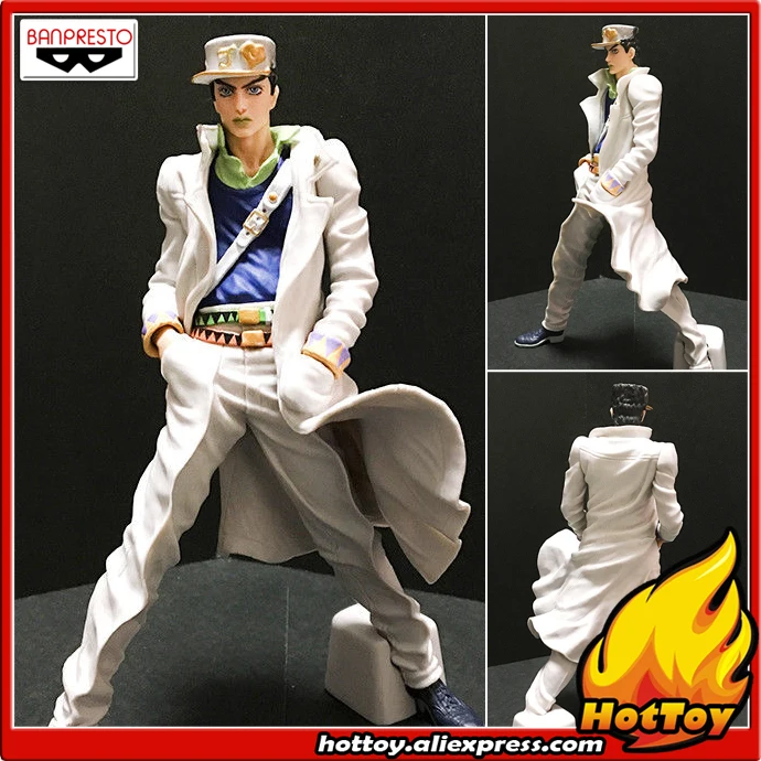 Original Banpresto JO JO'S FIGURE GALLERY 7 - JOTARO KUJO (White Coat) &quotJO BIZARRE ADVENTURE Part.4 Diamond Is Unbreakable&quot |