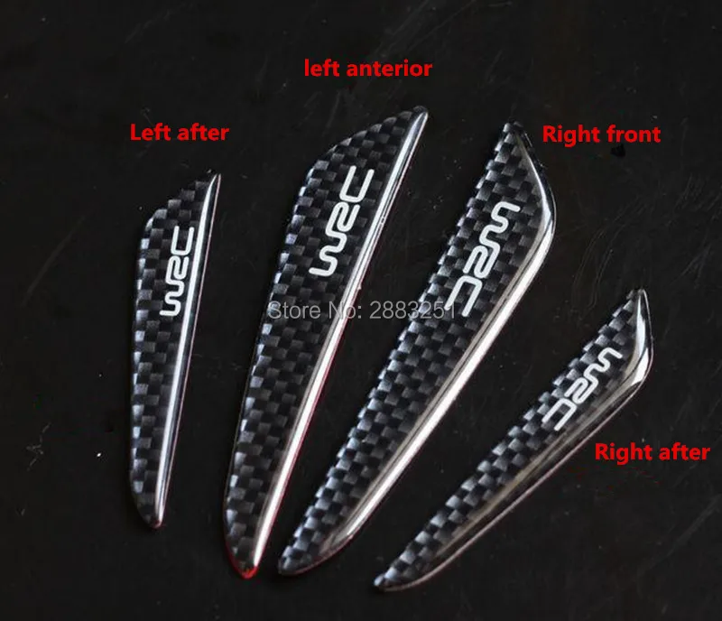 Стайлинг автомобиля защита двери из углеродного волокна боковая кромка для DAIHATSU