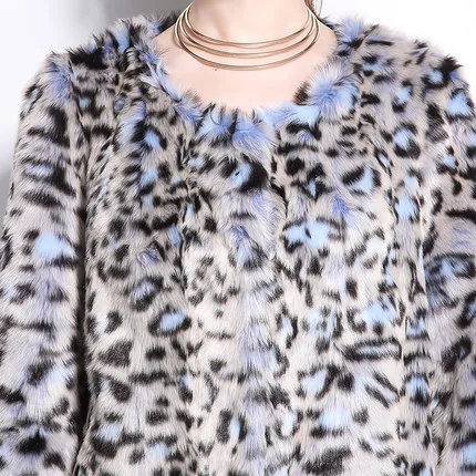 

2018 New Fashion Winter Large Size Faux Fur Coat N22
