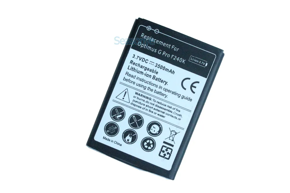 Seasonye 3500mAh BL-48TH сменный аккумулятор + универсальное зарядное устройство для LG Optimus G