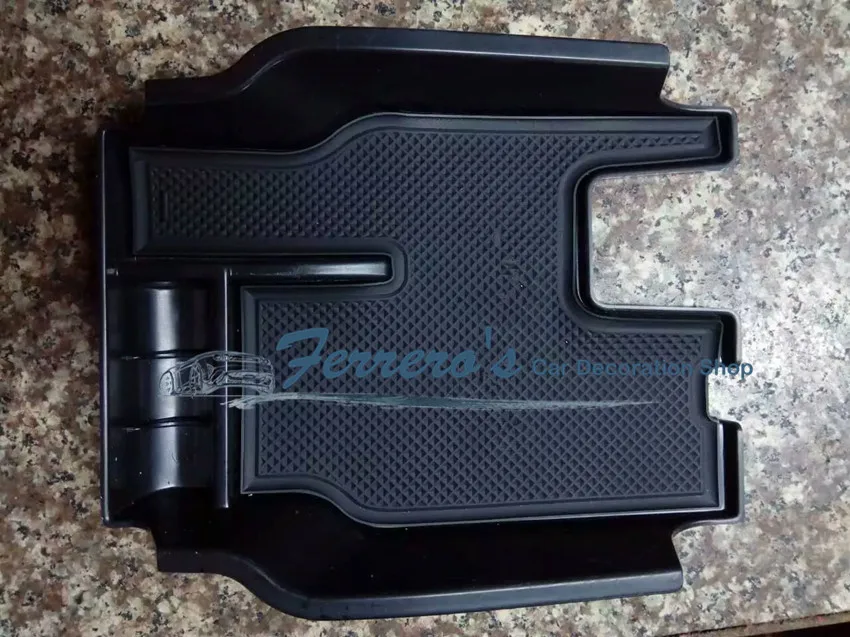 

Car Cover Car Sticker Central Armrest Store Content Box For 2014-2016 Porsche Panamera