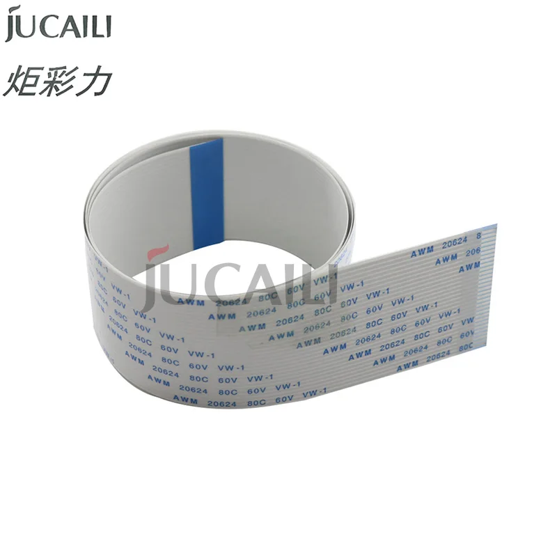 Jucaili 10PCS ראש כבל 31 סיכות 400mm עבור Epson DX5 ראש ההדפסה FFC שטוח כבל נתונים עבור Skycolor Allwin x6-1880 Witcolor מדפסת 31 p
