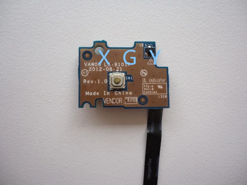 Бесплатная доставка LS-9101P NBX00019O00 для DELL 15R 5521 5537 5535 3521 3537 кнопочный переключатель