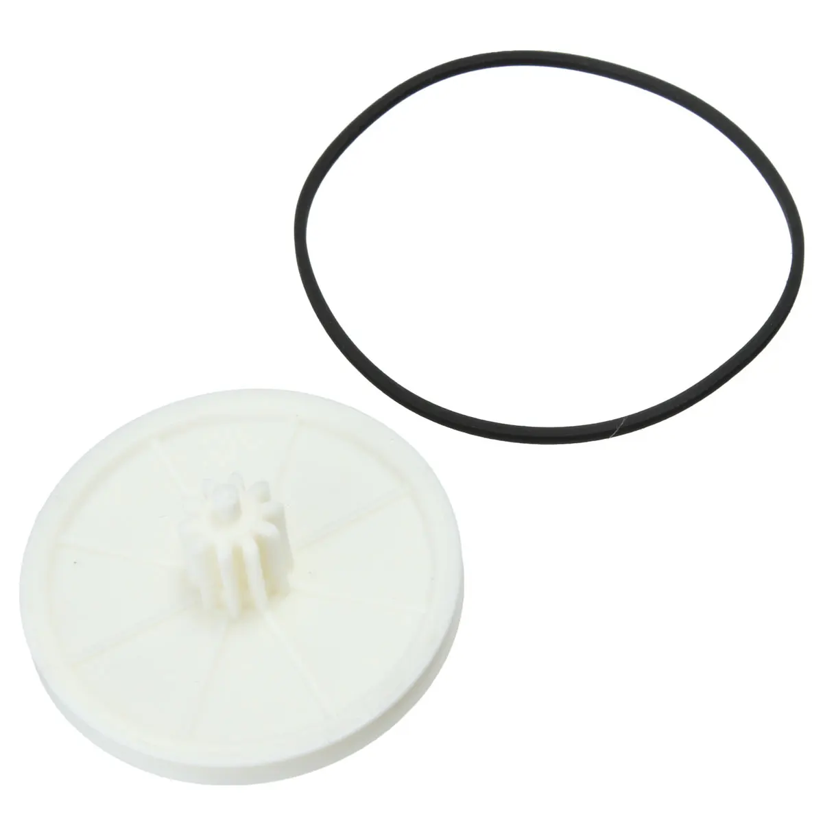 TMOEC 1Pc White CDM-4 CD Turntable Player Drawer Wheel Tray Gear CDM4 Gear with Belt Changeable Tool Parts Assembly For Marantz