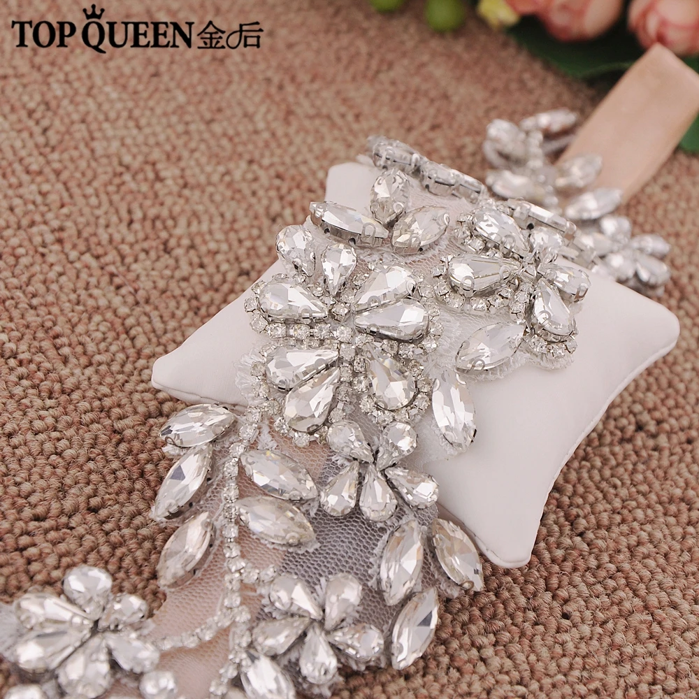 TOPQUEEN SJD S283 роскошный Кристальный со стразами Вечерние платья Аксессуары