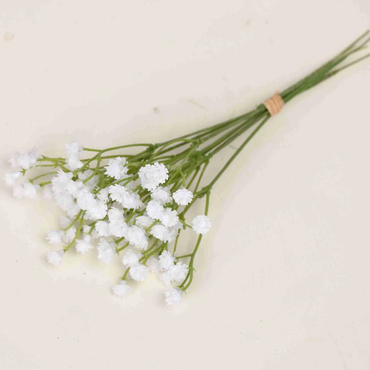 Один пластиковый букет ПУ моделирование Gypsophila Свадебные букеты Искусственные цветы искусственные растения