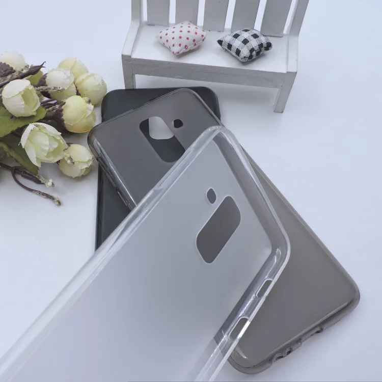 

50pcs/lot Matte Glossy TPU Case for Samsung Galaxy A6 2018/A6+ 2018