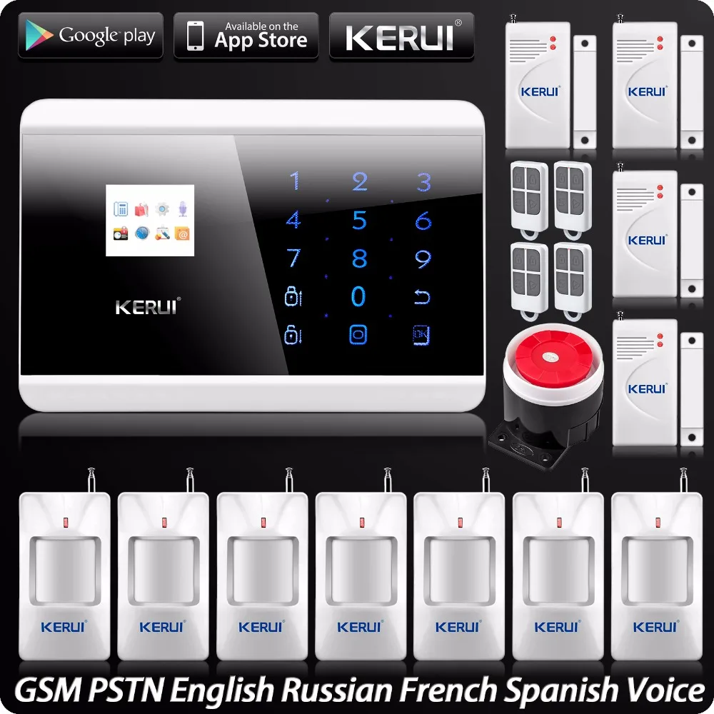 8218 Г GSM PSTN Главная Охранной Сигнализации Интеллектуальная Охранная Система