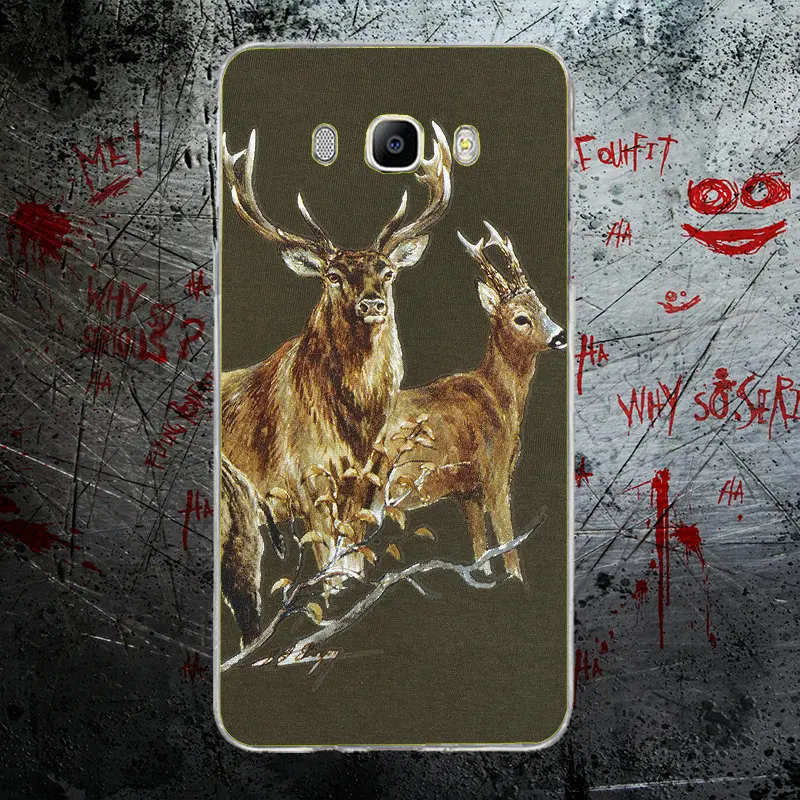 Browning охотничья голова оленя для samsung Galaxy J1 J2 J3 J5 J7 A3 A5 A7, Мягкие силиконовые ТПУ чехлы для мобильных телефонов - Цвет: Picture 5