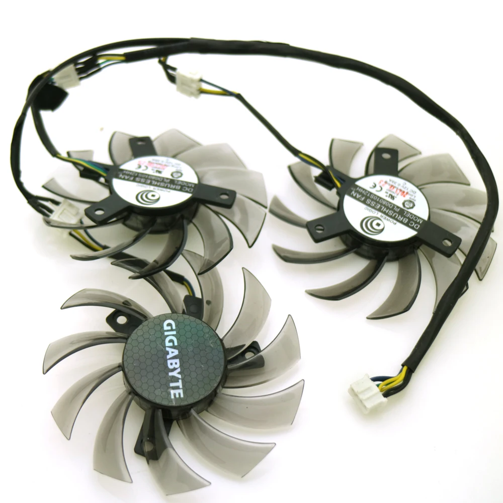 Вентилятор VGA PLD08010S12HH 12 В постоянного тока 0 35 А для видеокарты Gigabyte GeForce GTX780 GV-N780OC