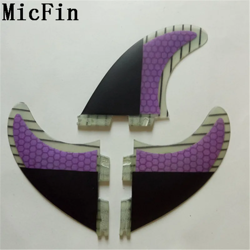 Micfin FCS 2 Стекловолоконные соты среднего размера s ласты для серфинга pranchas de surf quilhas FCS II плавники для серфинга
