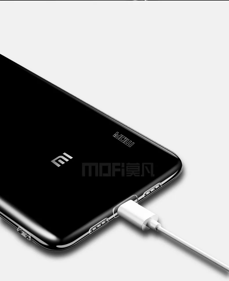 Для xiaomi mi 6 Чехол MOFi xiaomi mi 6 Чехол силиконовый прозрачный мягкий TPU capas для xiaomi mi 6 задняя крышка чехол
