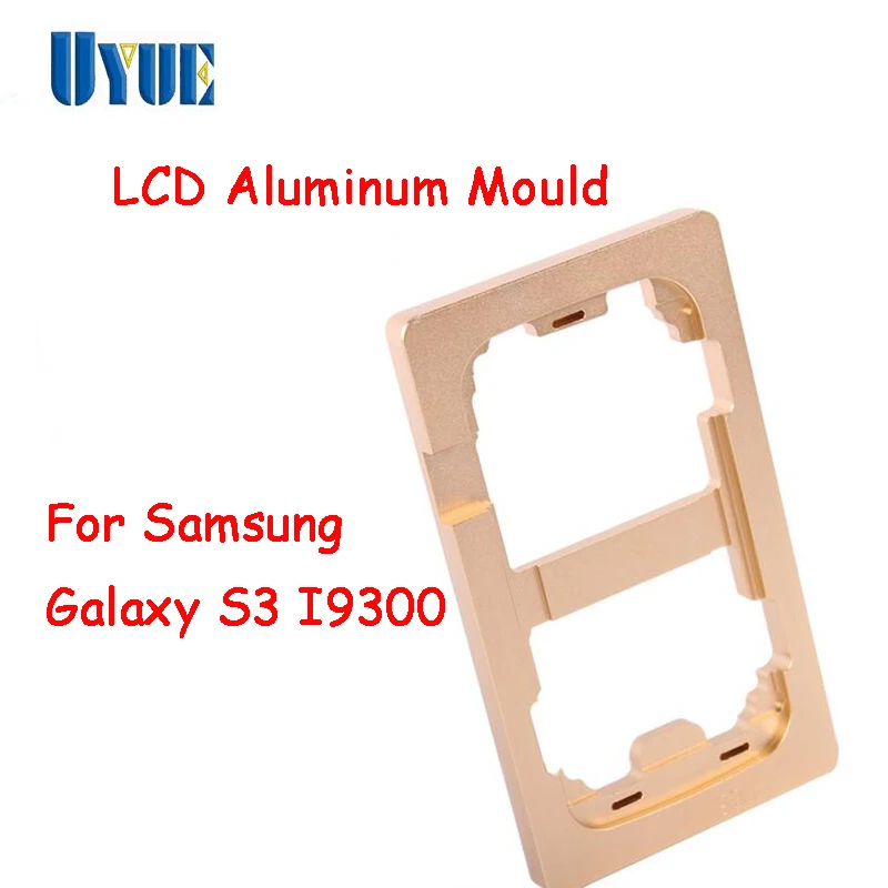 Uyue ЖК-дисплей Алюминий формы набор Samsung Galaxy Экран Плесень держатель Ремонт S1 S2 S3 S4