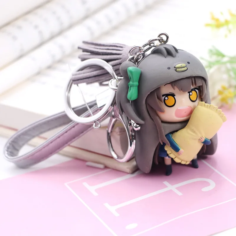 Kawaii Love Live Keychain Minami kotory Kousaka Honoka Maki Nishikino Cos Himouto! Umaru chan мультипликационный персонаж