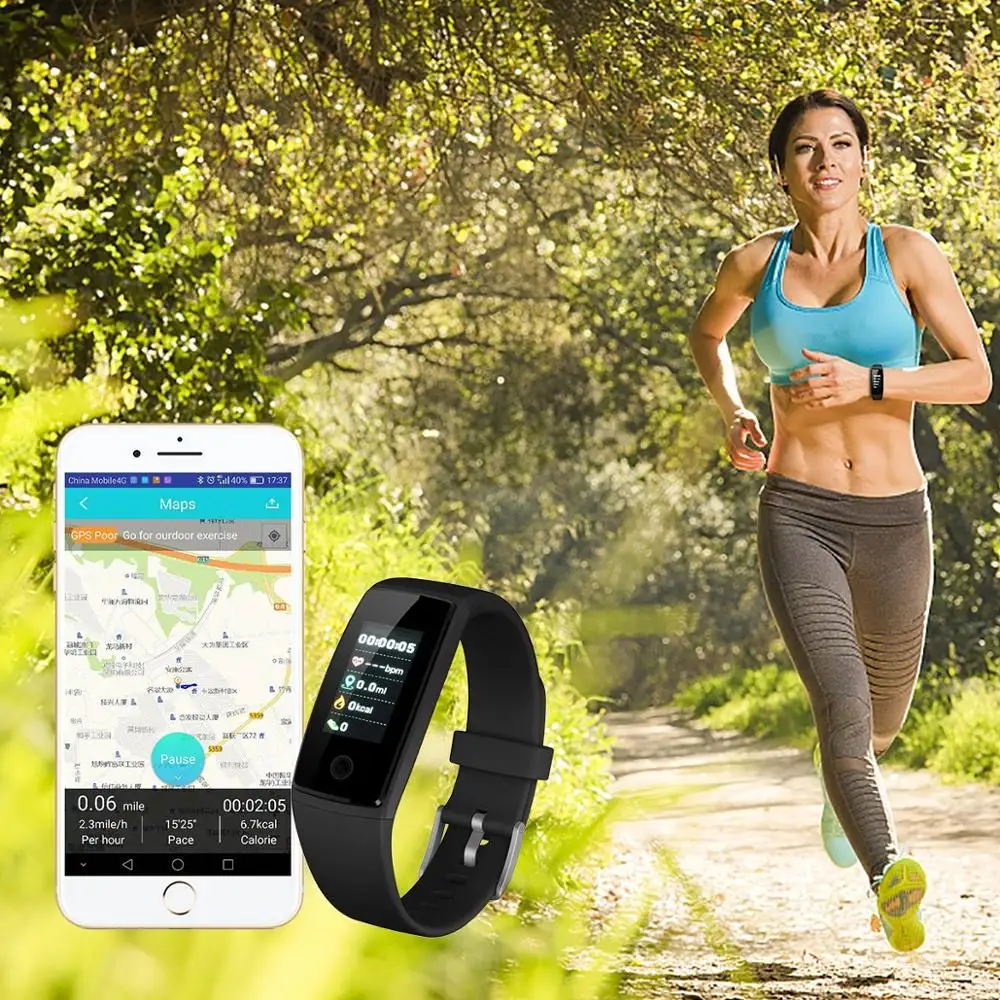 CALK V10 умный Браслет Bluetooth 4 0 пульсометр спортивный усталость измерение Шагомер
