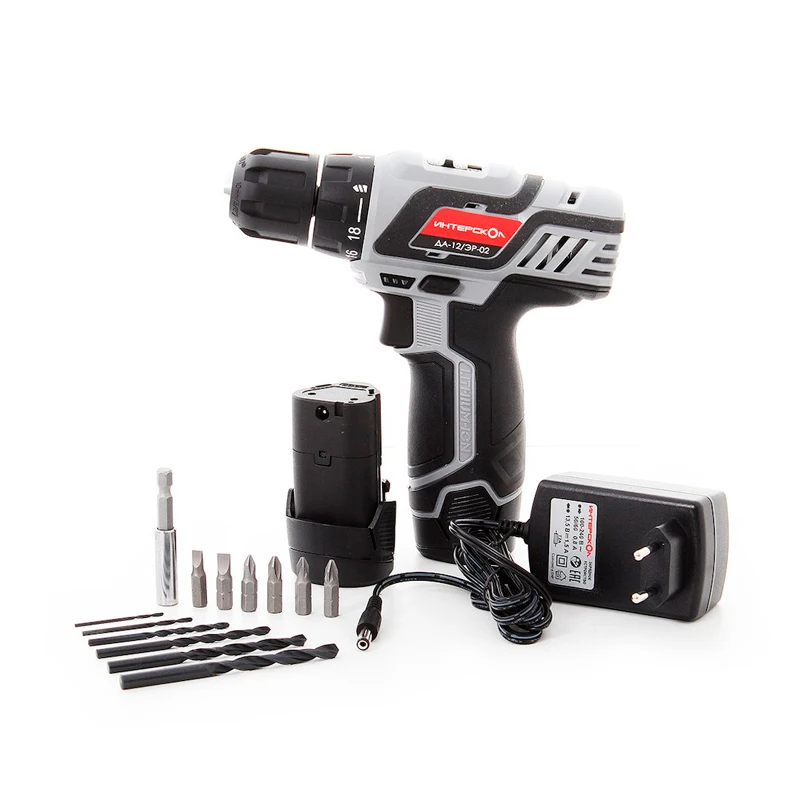 Drill-screwdriver INTERSKOL DA-12EP-02 |