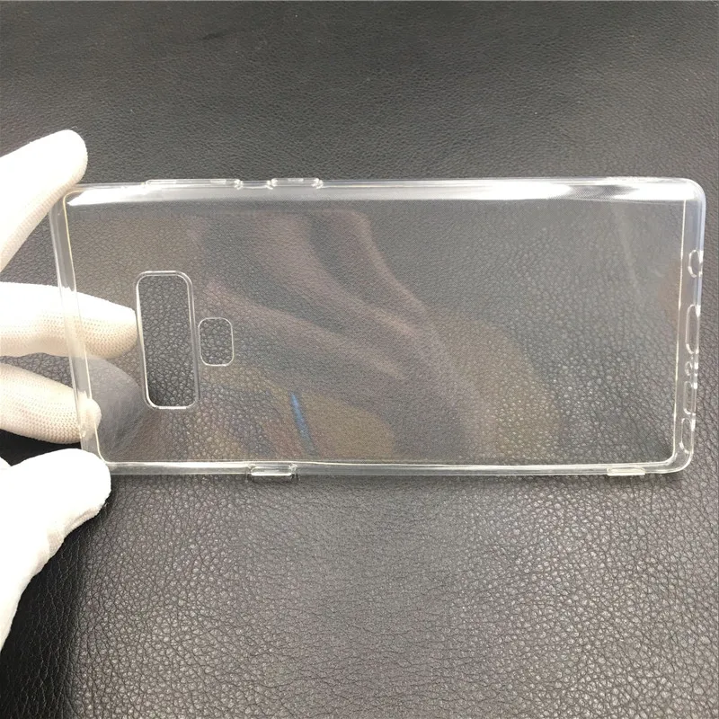 Ультра тонкий силикон Fundas Capas для samsung Galaxy Note 9 Note9 SM-N960F N960F N960 Прозрачный чехол
