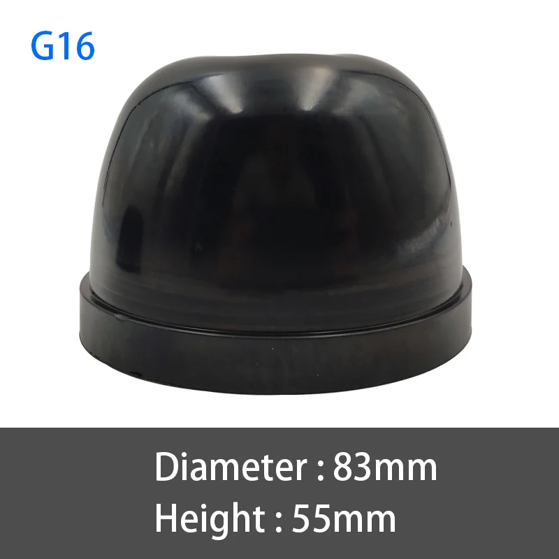 G16-83mm 2 шт. Автомобильный светодиодный светильник, головной светильник, пылезащитный чехол, ксеноновый светильник, резиновое уплотнение, крышка фары, автомобильный Стайлинг H4 H1 H7 D2H H11 H8 HB3 - Color: G16-83mm