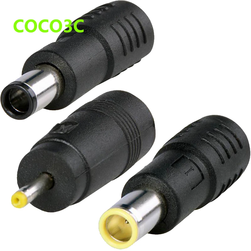 

5.5x2.1mm DC Power supply Port Female to male Jack Converter Adapter Repair Tool Kits for DC 5.5MM 3.5mm 2.5MM 2.1MM