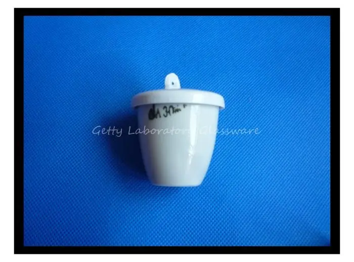 Лабораторный фарфоровый тигель 30 мл 5 шт./лот (лабораторный аппарат)|lot|lot lotlot 5pcs |