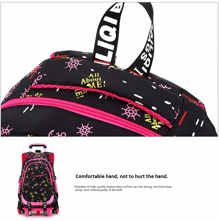 Рюкзаки на колесиках Школьные Сумки Sac a dos детские сумки Bolsa Infantil школьные рюкзаки для девочек школьные рюкзаки