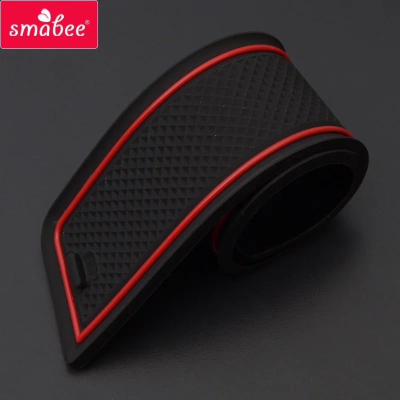 smabee Gate slot pad For TOYOTA VOXY NOAH 80 85 A series of 2015-2017 Interior Door Pad/Cup Dust mats Non-slip 19PCS red white |
