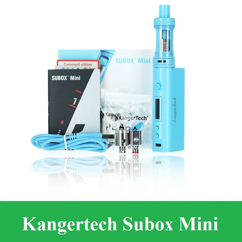 Оригинальный Kangertech Subox мини электронная сигарета испаритель 18650 мод Vape с