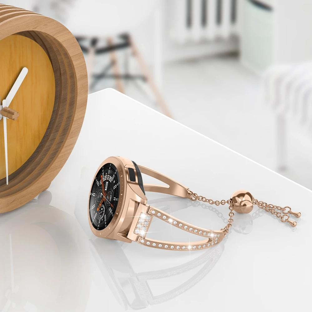 Watch 42mm Band Women Bling Jewelry Bracelets for 20mm Quick Release Strap For Samsung Galaxy Watch 42mm/Galaxy Watch Active 40m