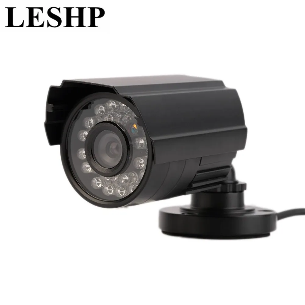 LESHP IP камера водонепроницаемая наружная ночного видения 1/3 &quotЦвет CMOS 1200TVL 24