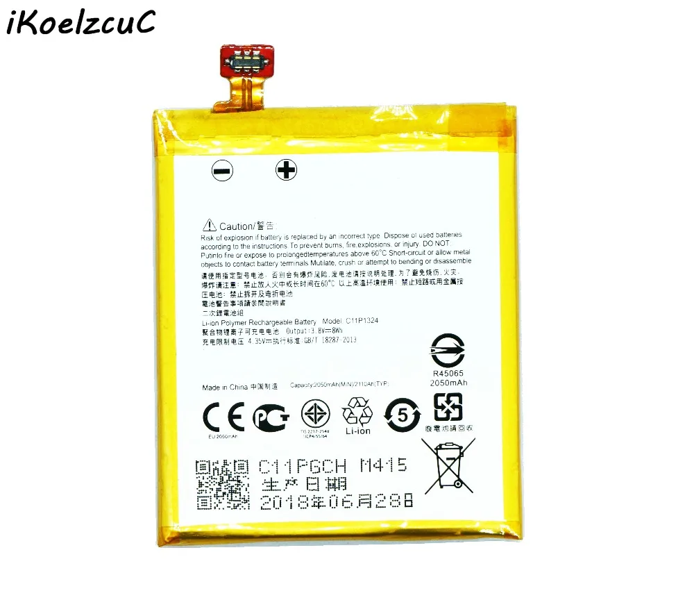 Ikoelzcuc 2050 мАч/2110 мАч сотовый телефон Батарея + подарок для Asus Zenfone 5 T00j A501CG A500CG A501