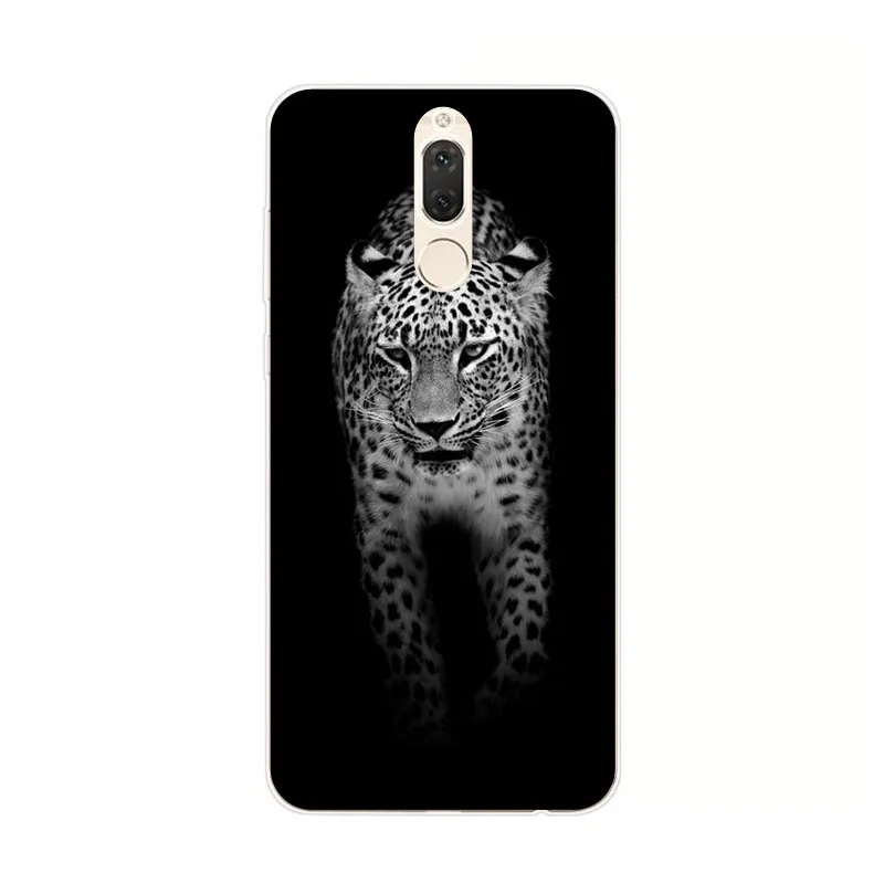 Huawei Mate 10 Lite Дело кремний Тигра мультфильм живопись ТПУ Мягкая задняя крышка для